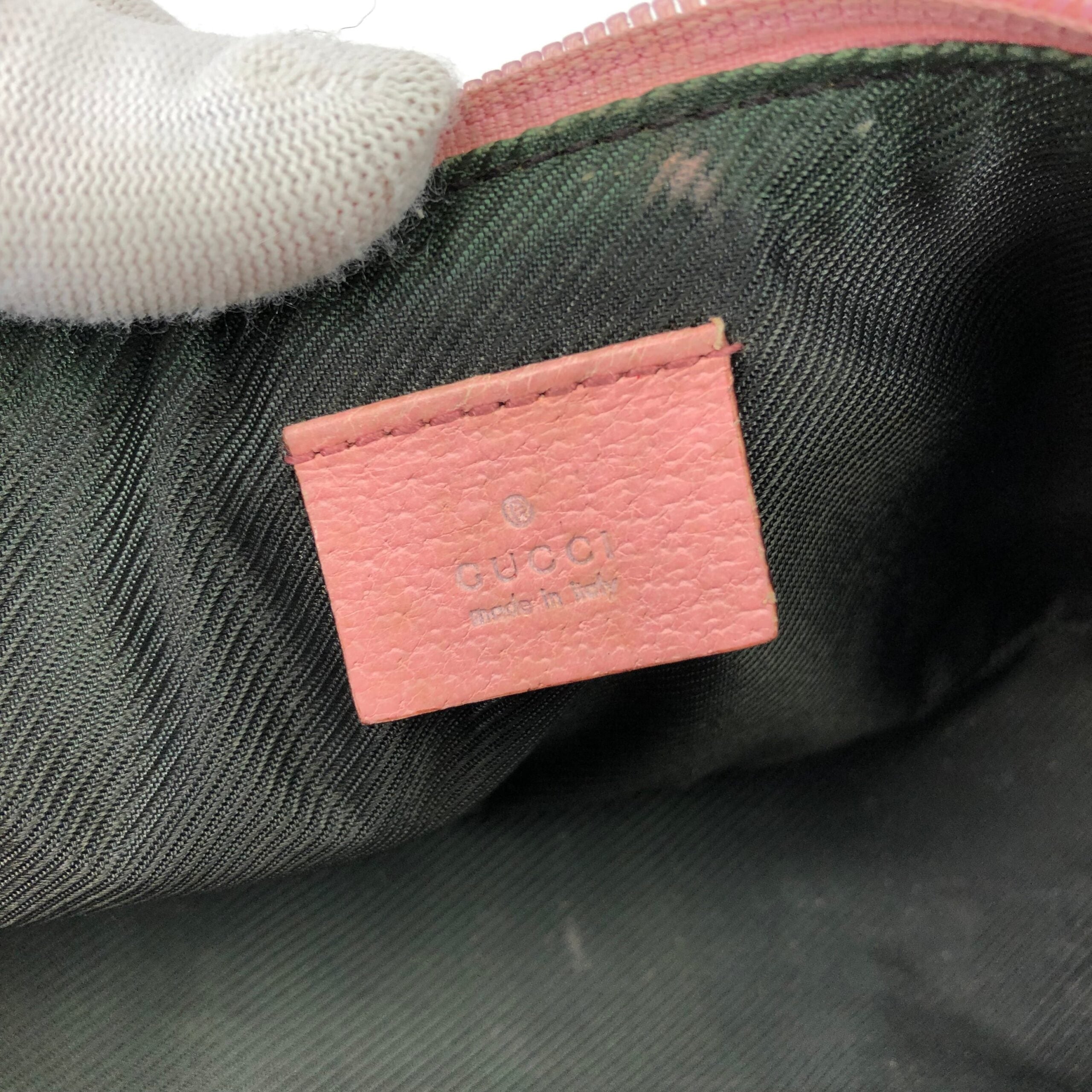 GUCCI MONOGRAM SHOULDER BAG