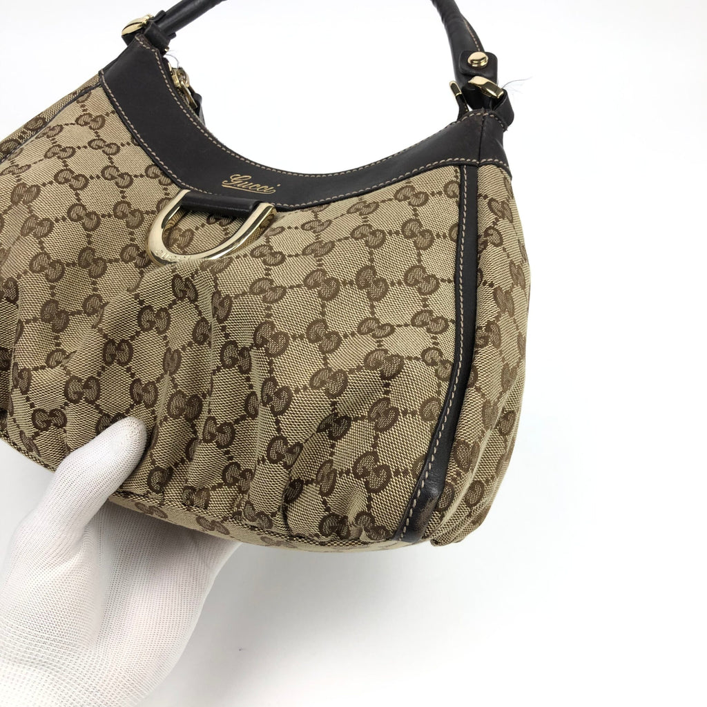 GUCCI MONOGRAM ABBEY SHOULDER BAG