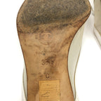CHANEL LOGO KITTEN HEELS