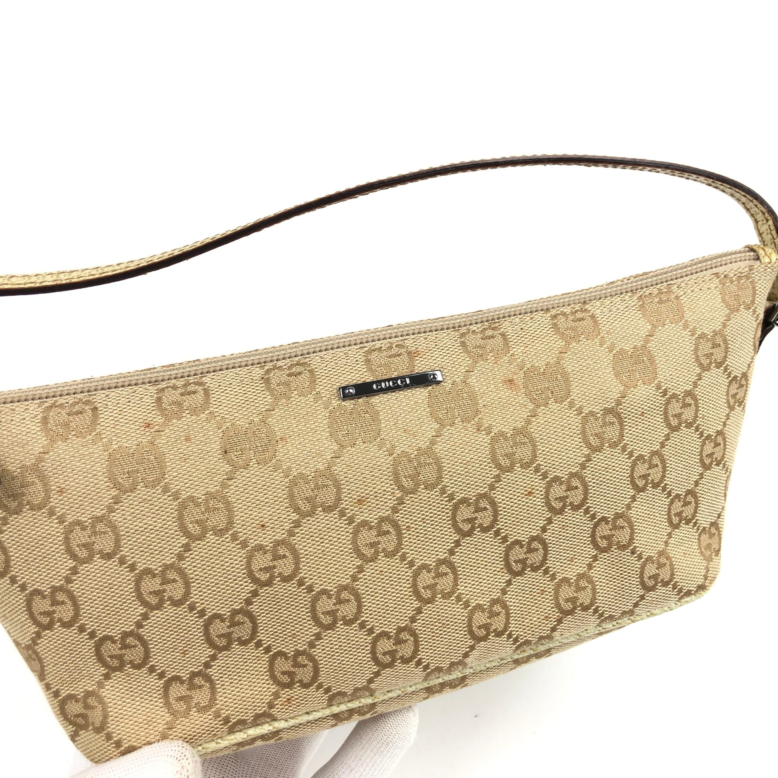 GUCCI MONOGRAM SHOULDER BAG