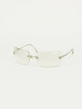 CHANEL RIMLESS SUNGLASSES