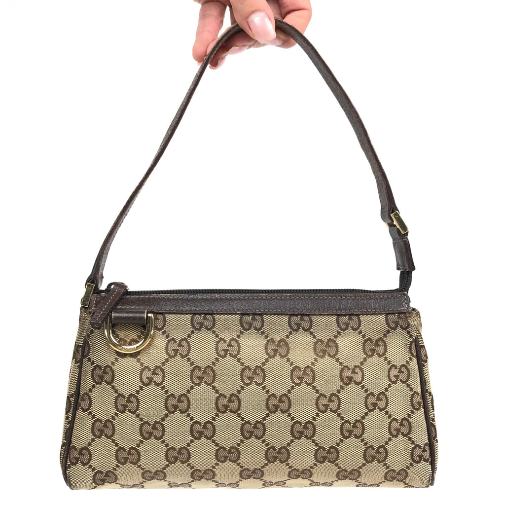 GUCCI MONOGRAM SHOULDER BAG