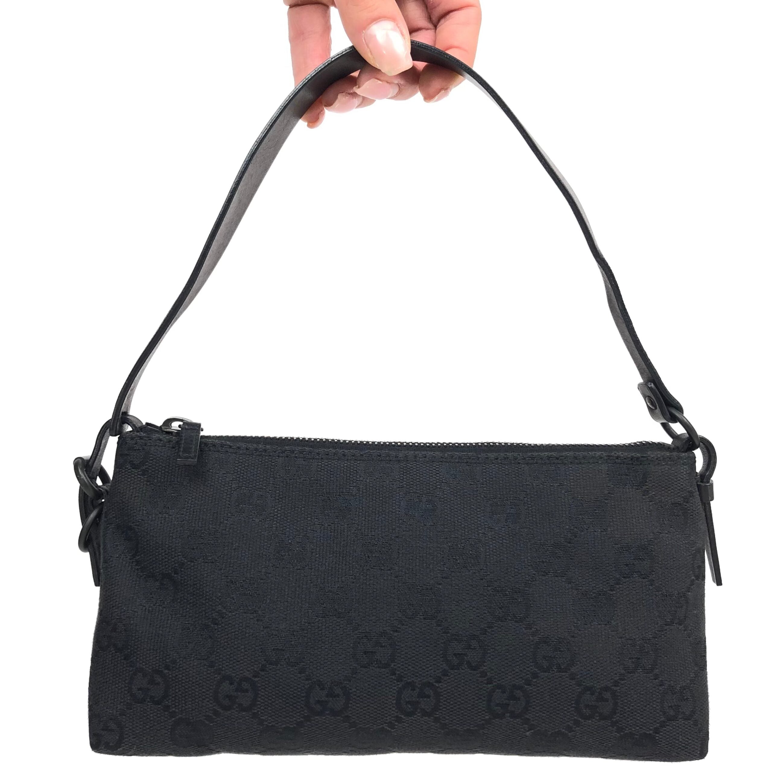 GUCCI MONOGRAM SHOULDER BAG