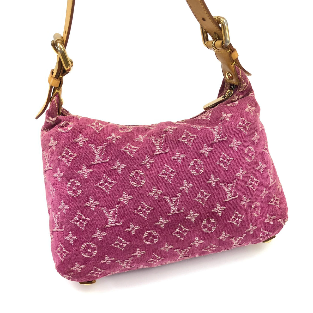 LOUIS VUITTON BAGGY PM DENIM SHOULDER BAG