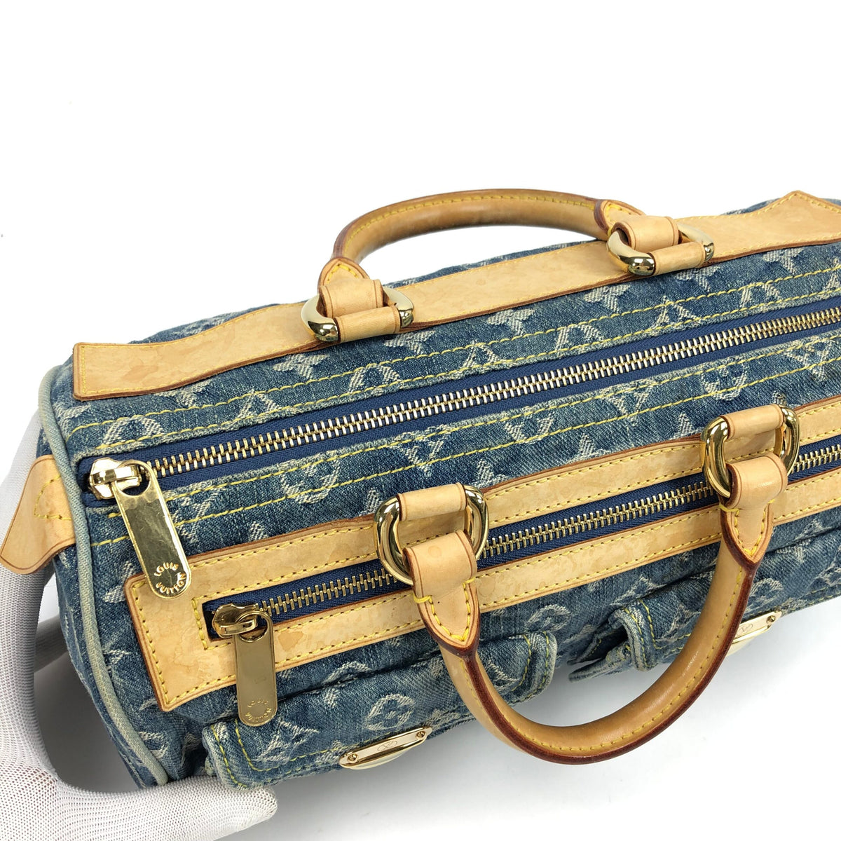 LOUIS VUITTON DENIM NEO SPEEDY BAG