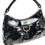 GUCCI MONOGRAM LEATHER ABBEY BAG