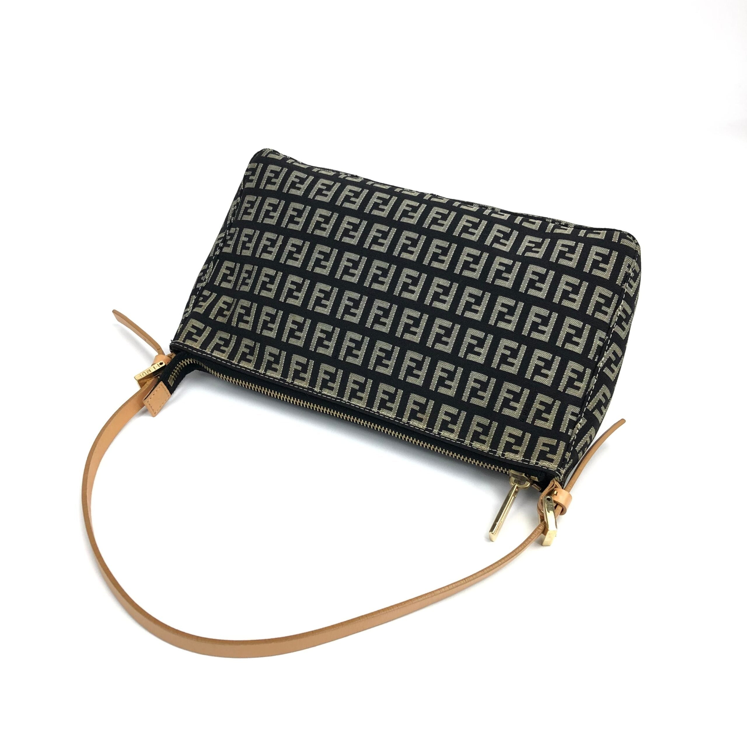 FENDI ZUCCA SHOULDER BAG