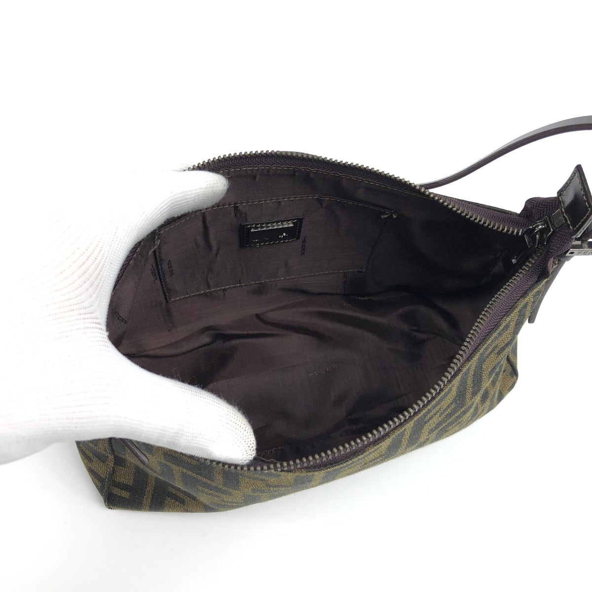 FENDI ZUCCA SHOULDER BAG