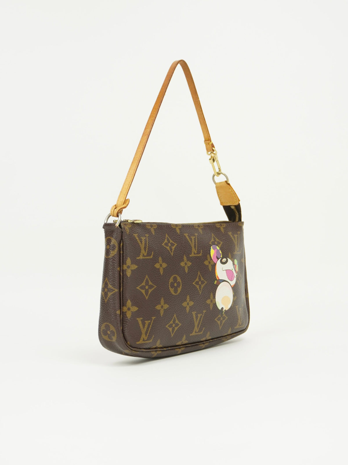 LOUIS VUITTON TAKASHI MURAKAMI PANDA POCHETTE BAG