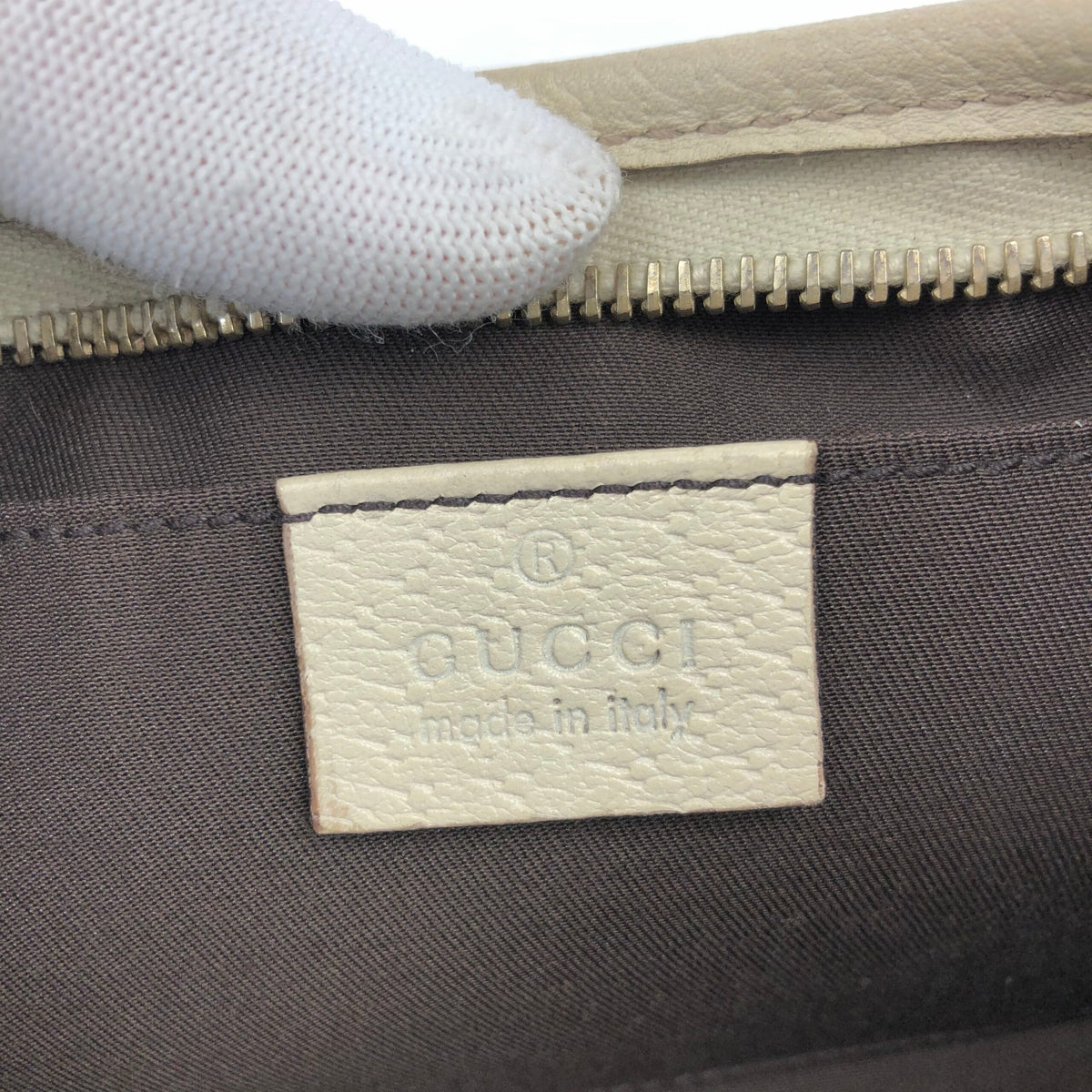 GUCCI MONOGRAM SHOULDER BAG
