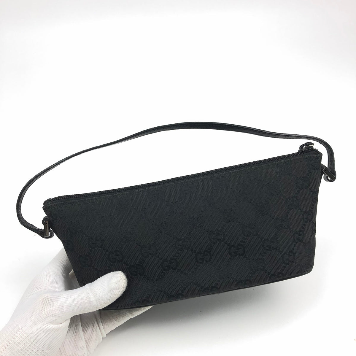 GUCCI MONOGRAM SHOULDER BAG