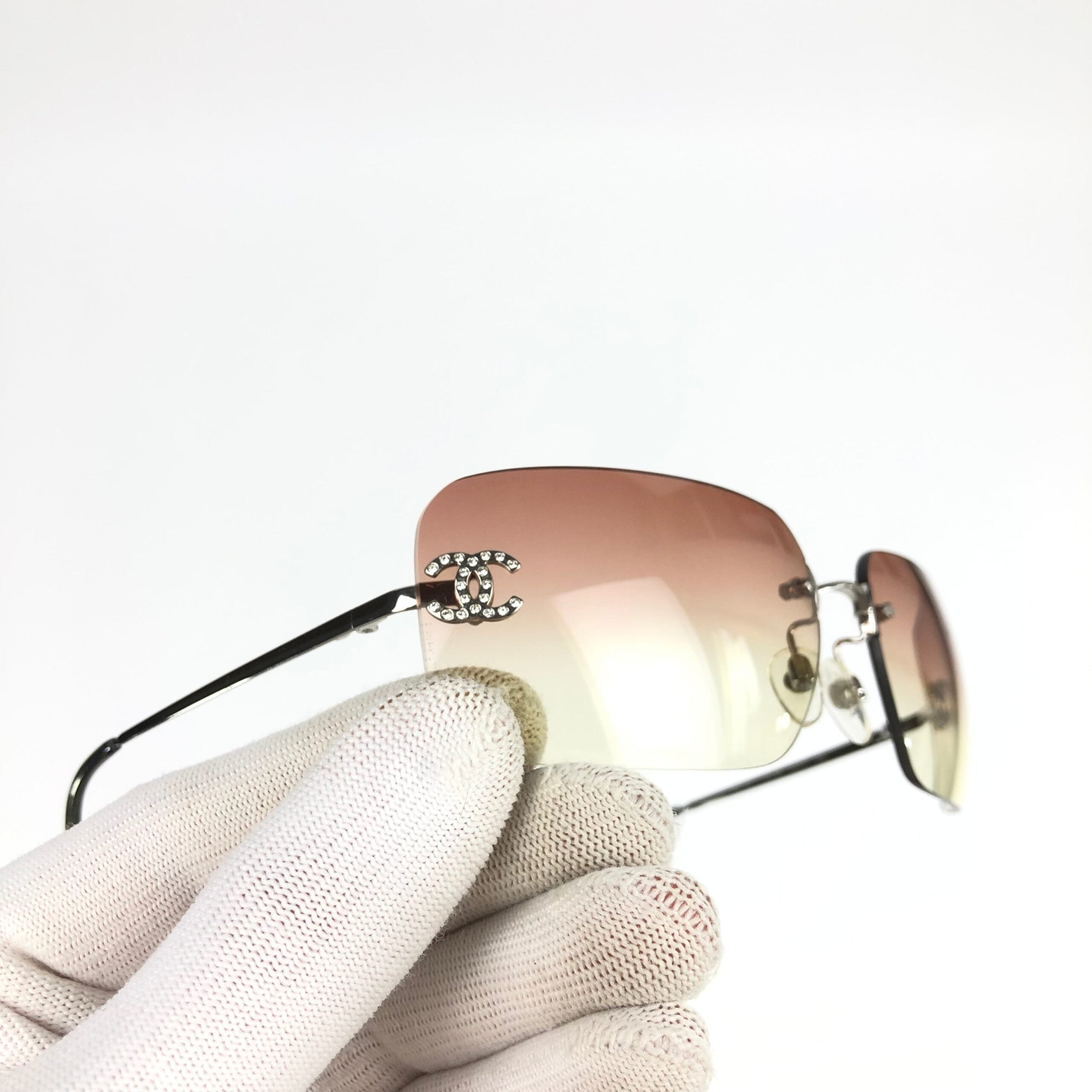 CHANEL RIMLESS SUNGLASSES