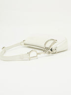 CHRISTIAN DIOR BAG WITH SILVER HARDWARE