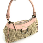 GUCCI ABBEY MONOGRAM SHOULDER BAG