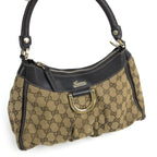 GUCCI ABBEY MONOGRAM SHOULDER BAG