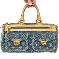 LOUIS VUITTON NEO SPEEDY DENIM BAG