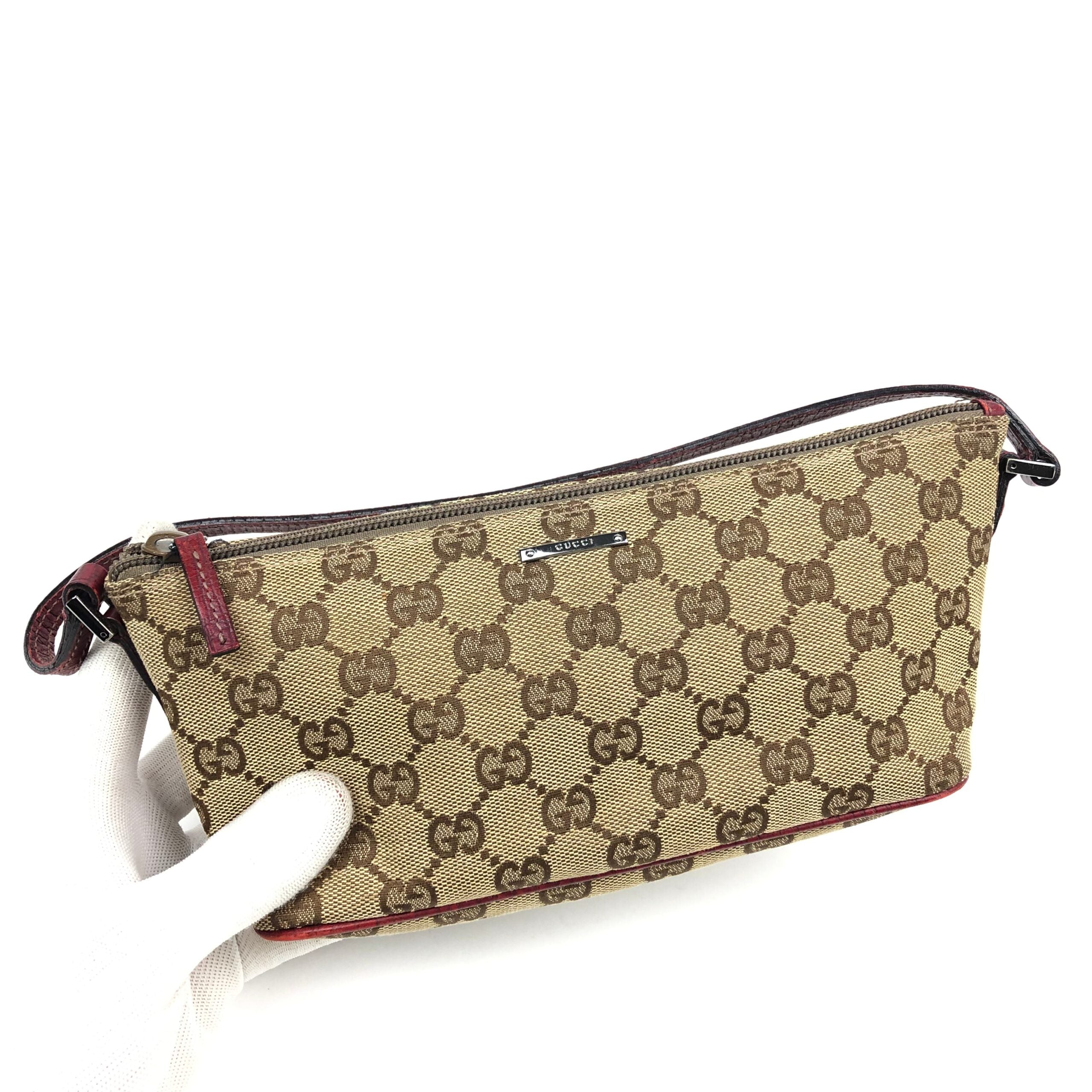 GUCCI MONOGRAM SHOULDER BAG