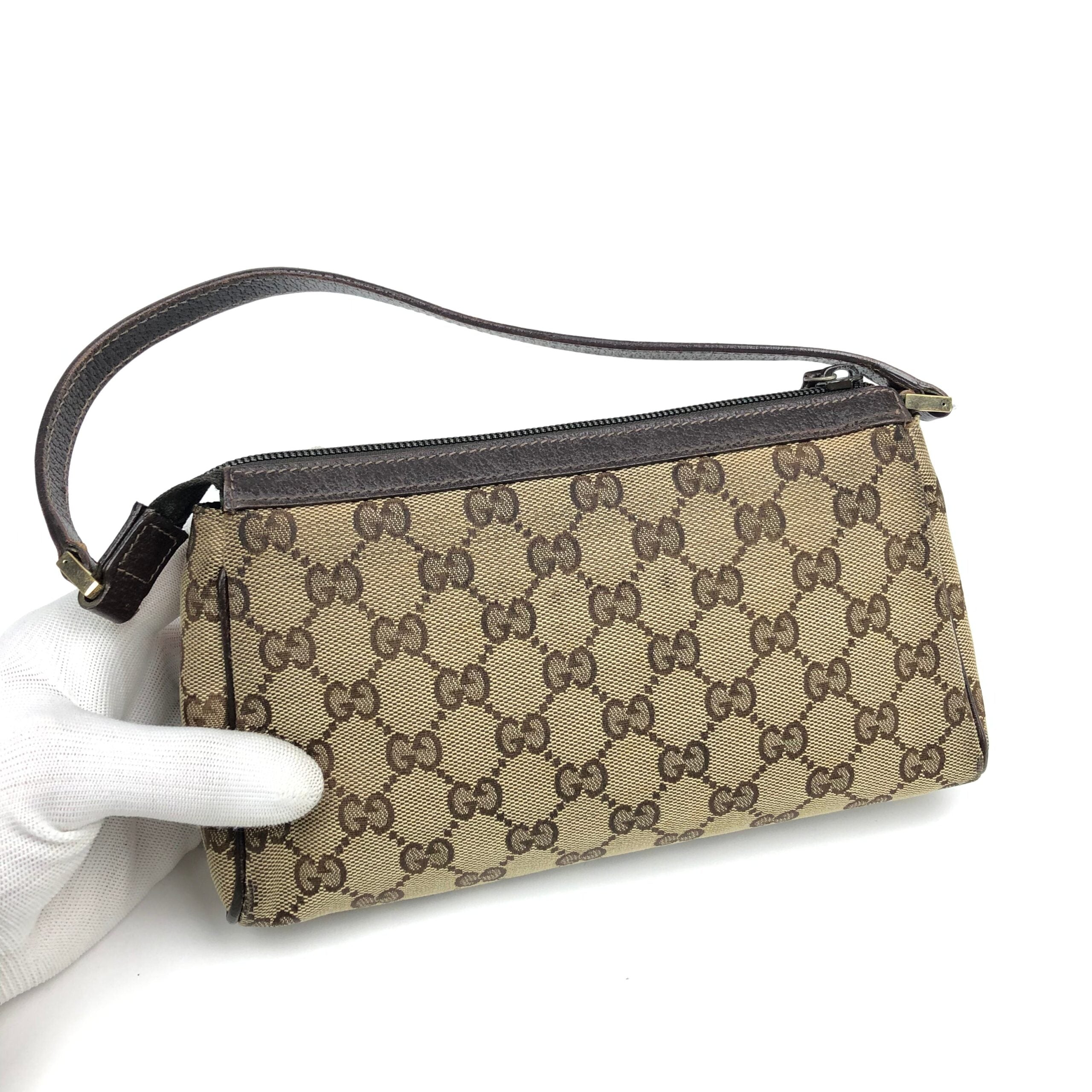 GUCCI MONOGRAM SHOULDER BAG