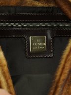 FENDI CALF HAIR BAGUETTE