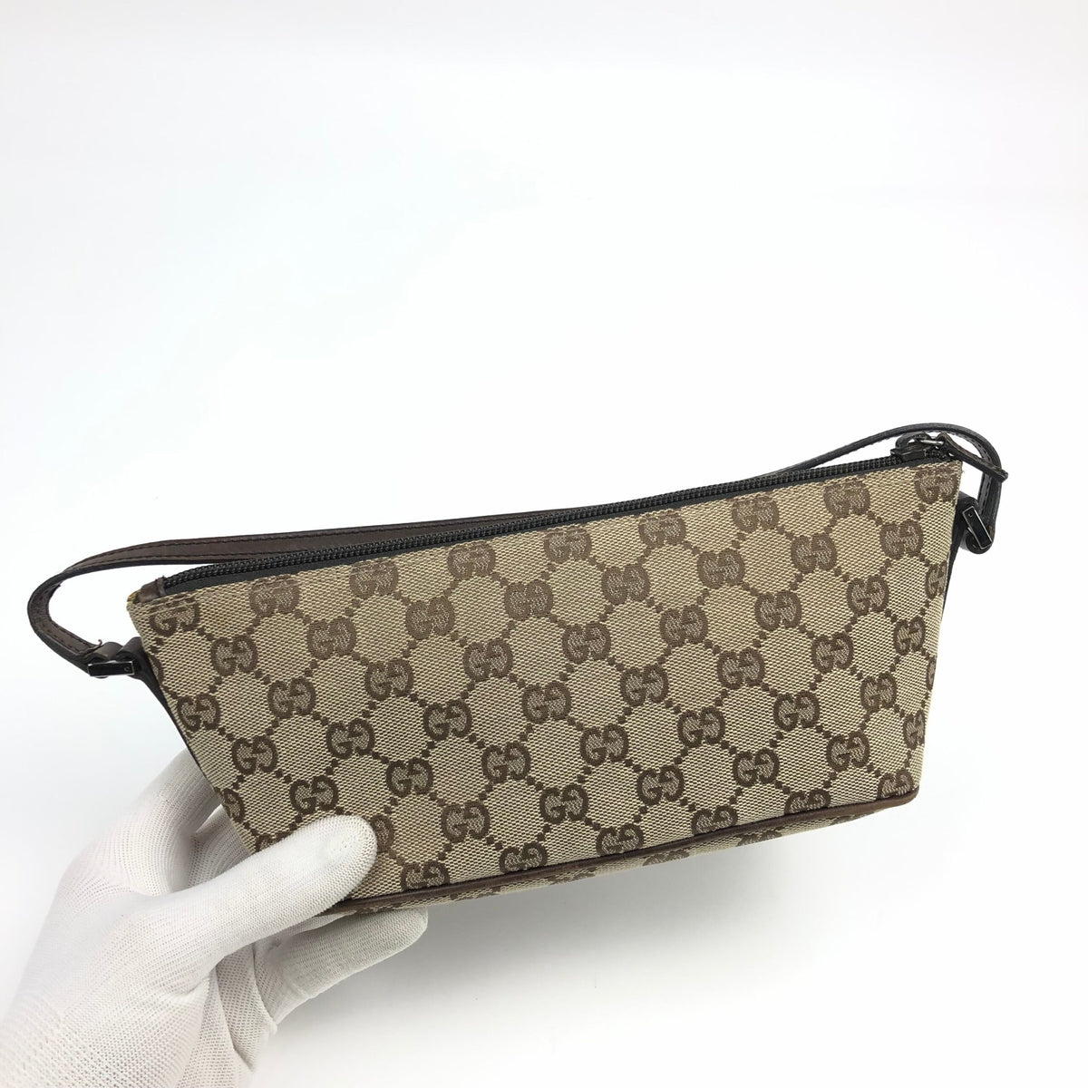 GUCCI MONOGRAM SHOULDER BAG