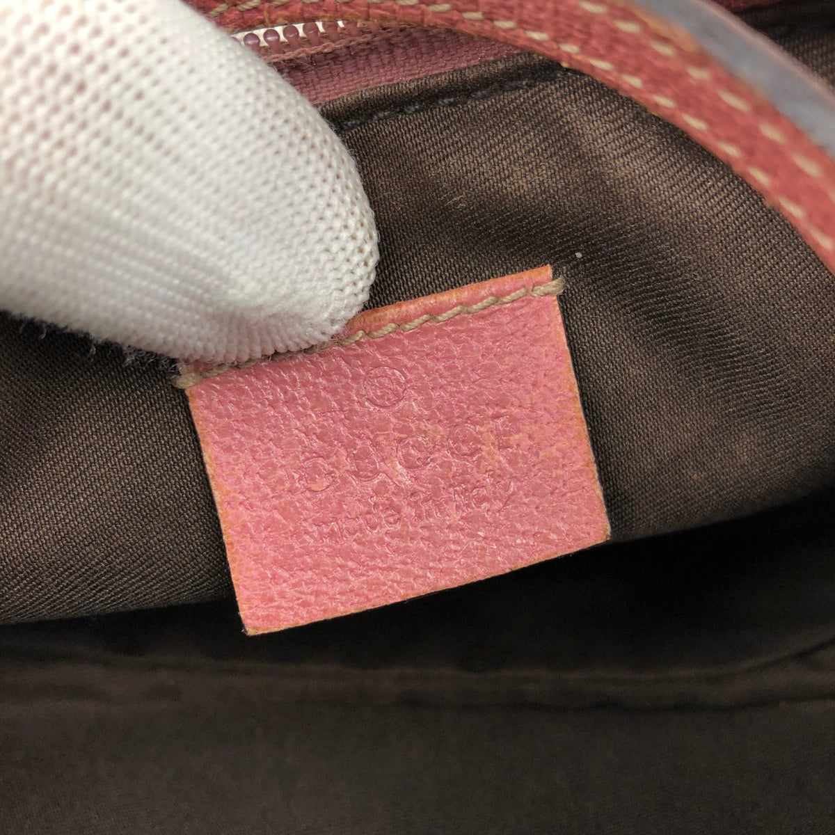 GUCCI MONOGRAM SHOULDER BAG