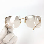 CHANEL RIMLESS SUNGLASSES