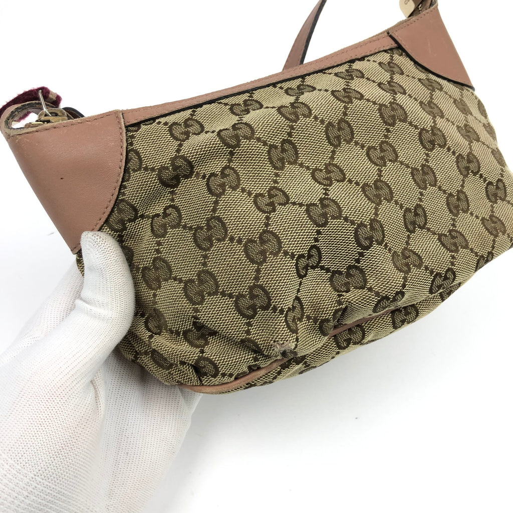 GUCCI MONOGRAM SHOULDER BAG