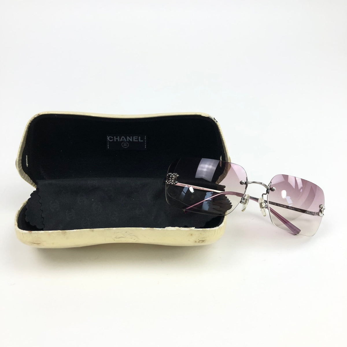 CHANEL RIMLESS SUNGLASSES