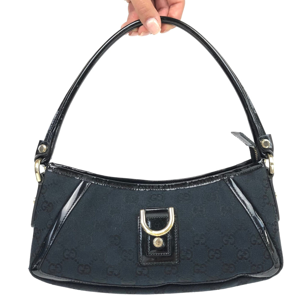 GUCCI MONOGRAM SHOULDER BAG