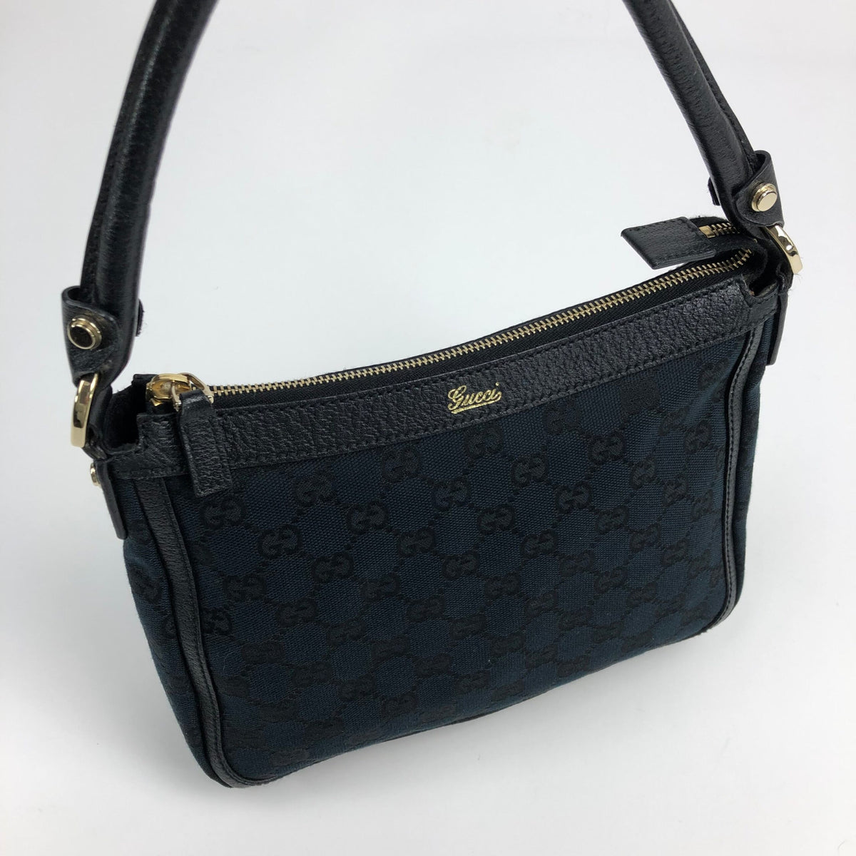 GUCCI MONOGRAM SHOULDER BAG