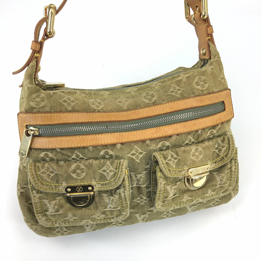 LOUIS VUITTON BAGGY PM DENIM SHOULDER BAG
