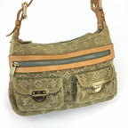 LOUIS VUITTON BAGGY PM DENIM SHOULDER BAG