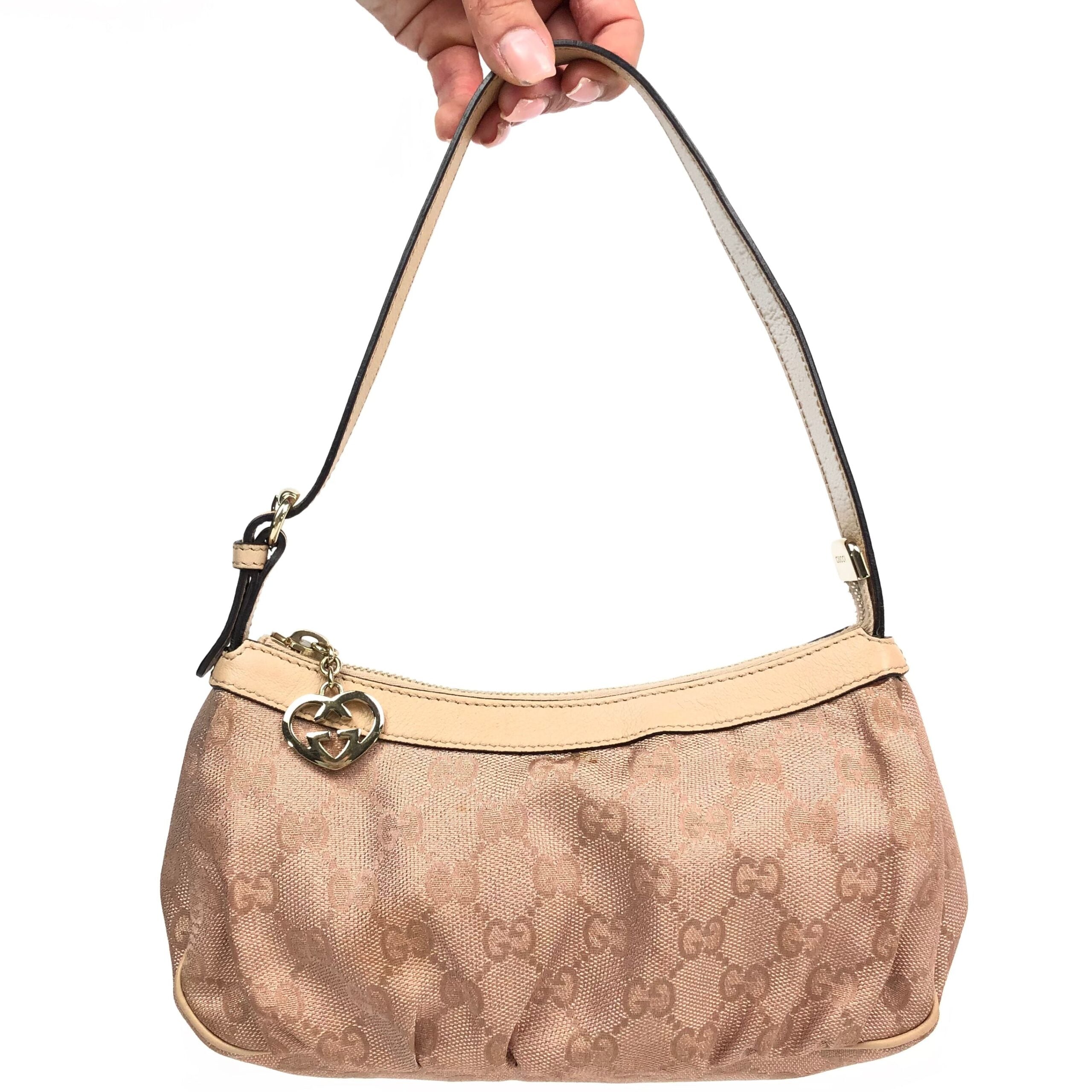 GUCCI MONOGRAM SHOULDER BAG