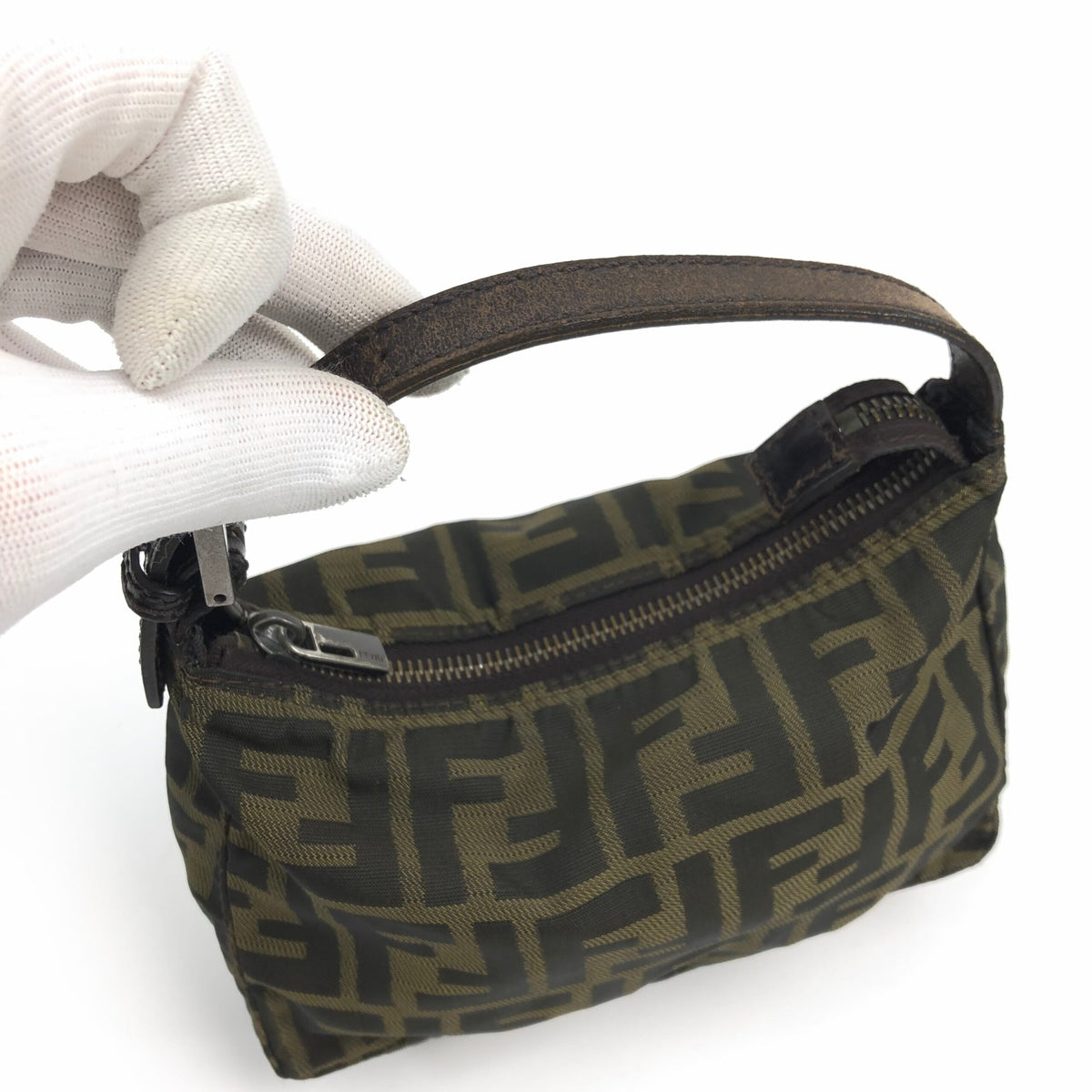 FENDI MONOGRAM CLUTCH BAG