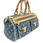 LOUIS VUITTON NEO SPEEDY DENIM BAG
