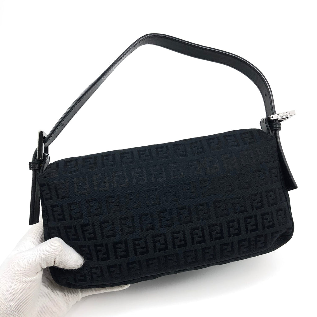 FENDI MONOGRAM BAGUETTE SHOULDER BAG