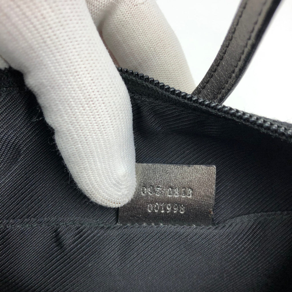 GUCCI MONOGRAM SHOULDER BAG