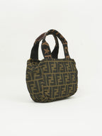 FENDI ZUCCA CLUTCH BAG