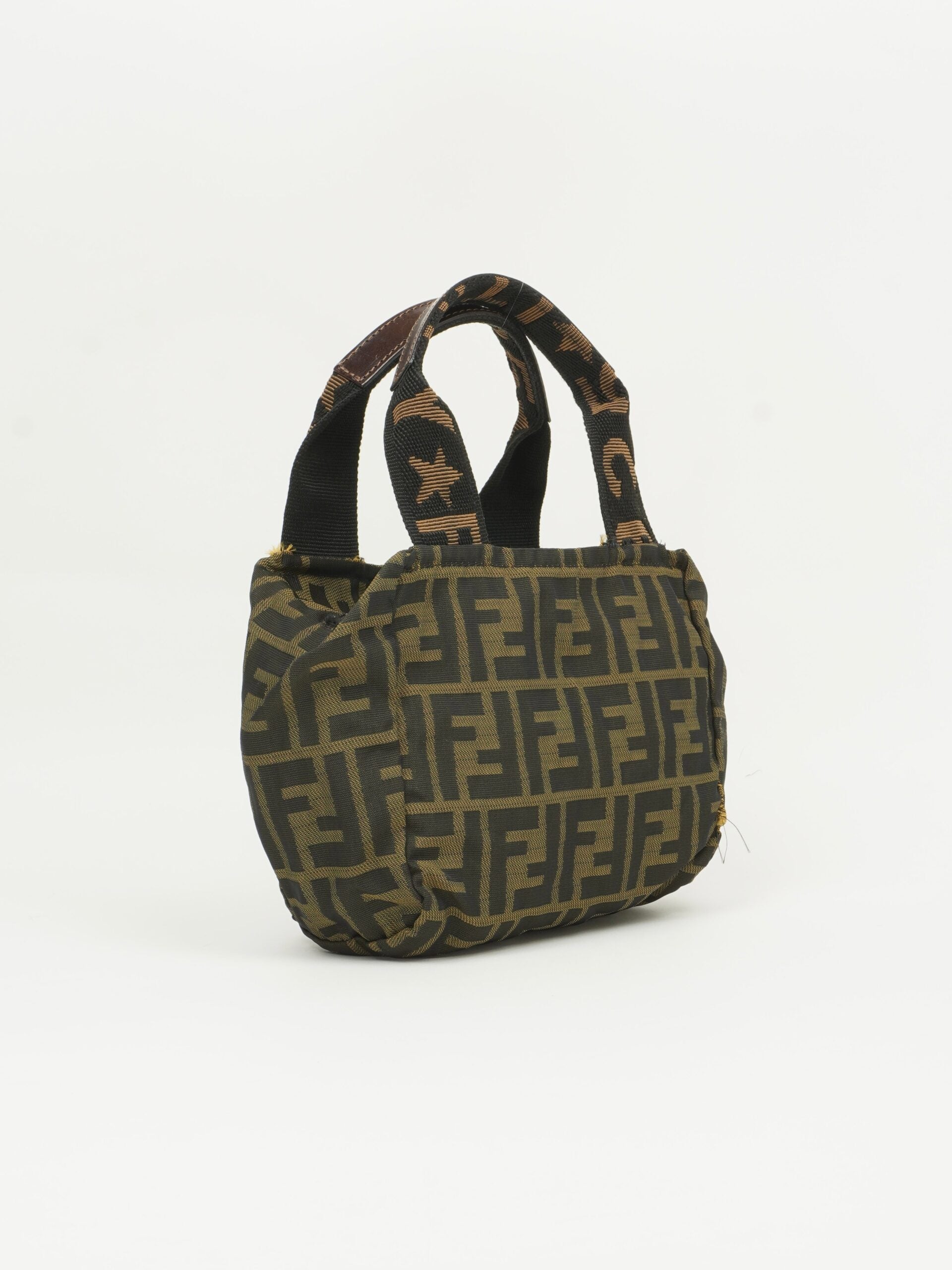FENDI ZUCCA CLUTCH BAG