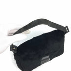 FENDI MINK FUR MAMA BAGUETTE SHOULDER BAG