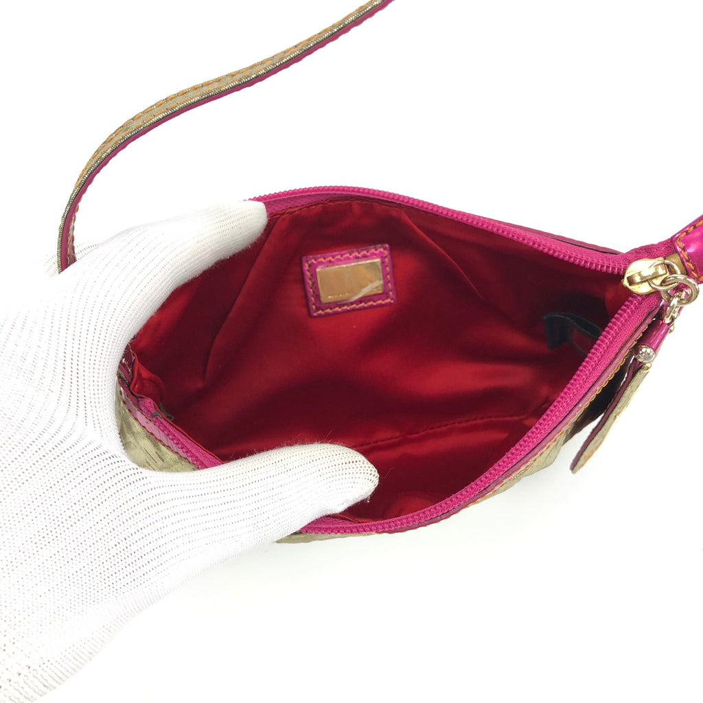 FENDI ZUCCA SHOULDER BAG