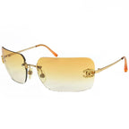 CHANEL RIMLESS SUNGLASSES