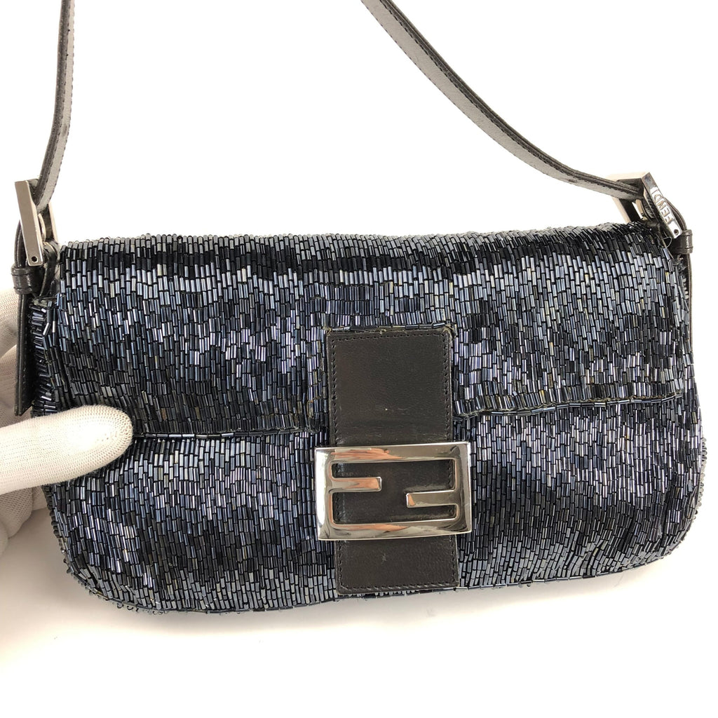 FENDI BEADED BAGUETTE BAG