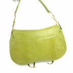 CHRISTIAN DIOR EXOTIC LIZARD DOUBLE SADDLE BAG