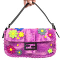 FENDI FELT BAGUETTE BAG