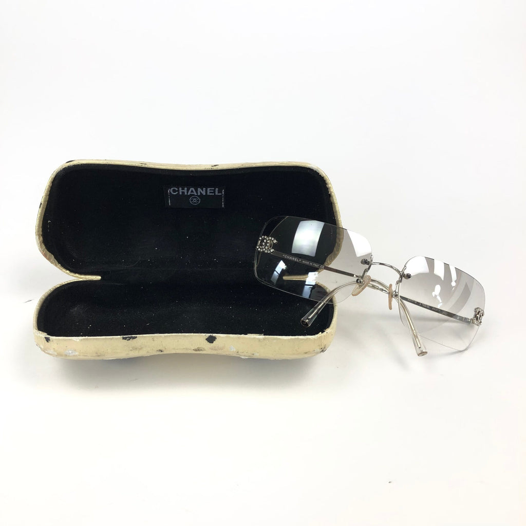 CHANEL RIMLESS SUNGLASSES