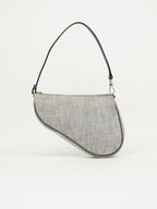 CHRISTIAN DIOR DENIM MINI SADDLE