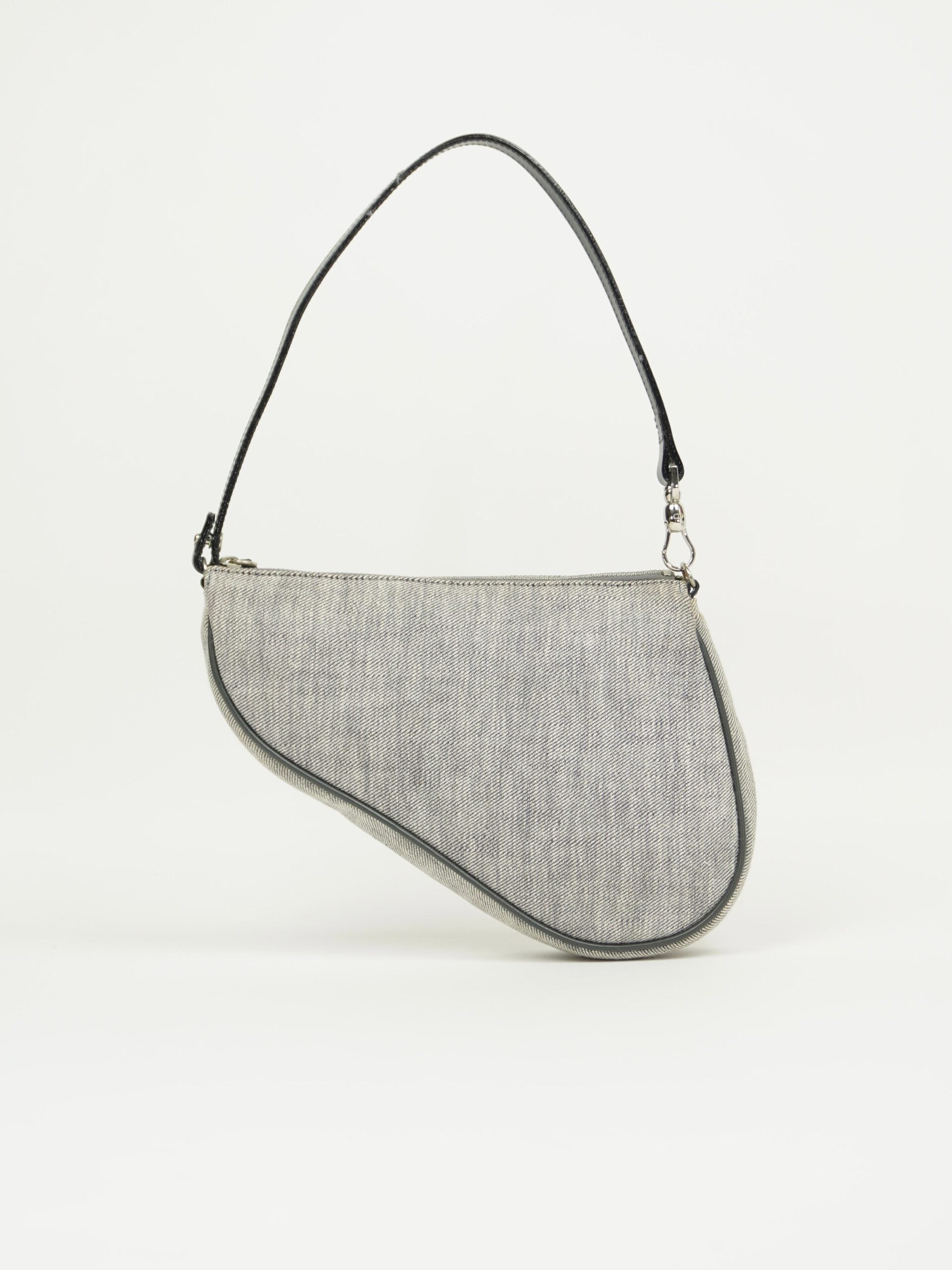 CHRISTIAN DIOR DENIM MINI SADDLE