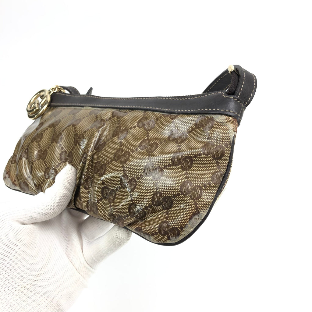 GUCCI MONOGRAM SHOULDER BAG
