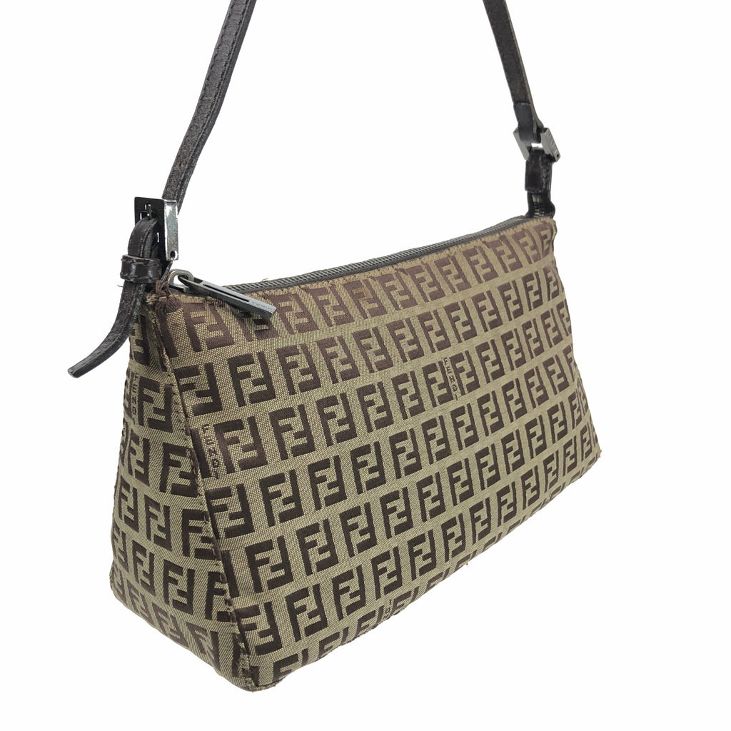 FENDI ZUCCA SHOULDER BAG